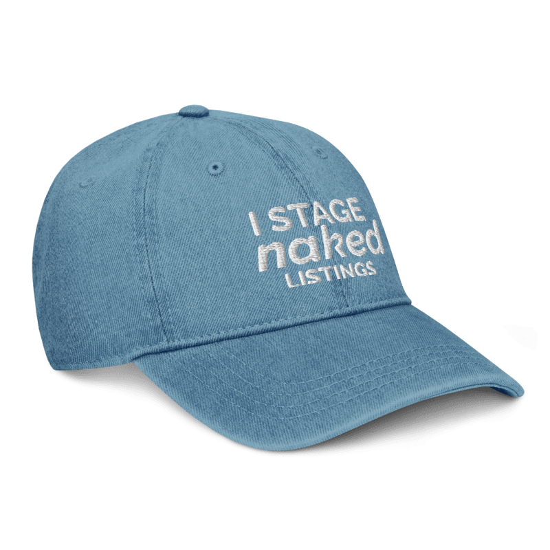 I Stage Naked Listings Denim Hat | 2 Colors Available