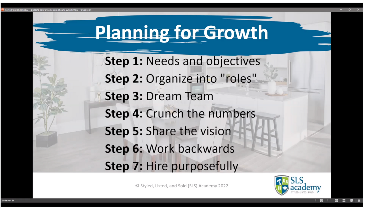 RESACON 2022: Building Your Dream Team (With and Without Hiring) - Shauna Lynn Simon