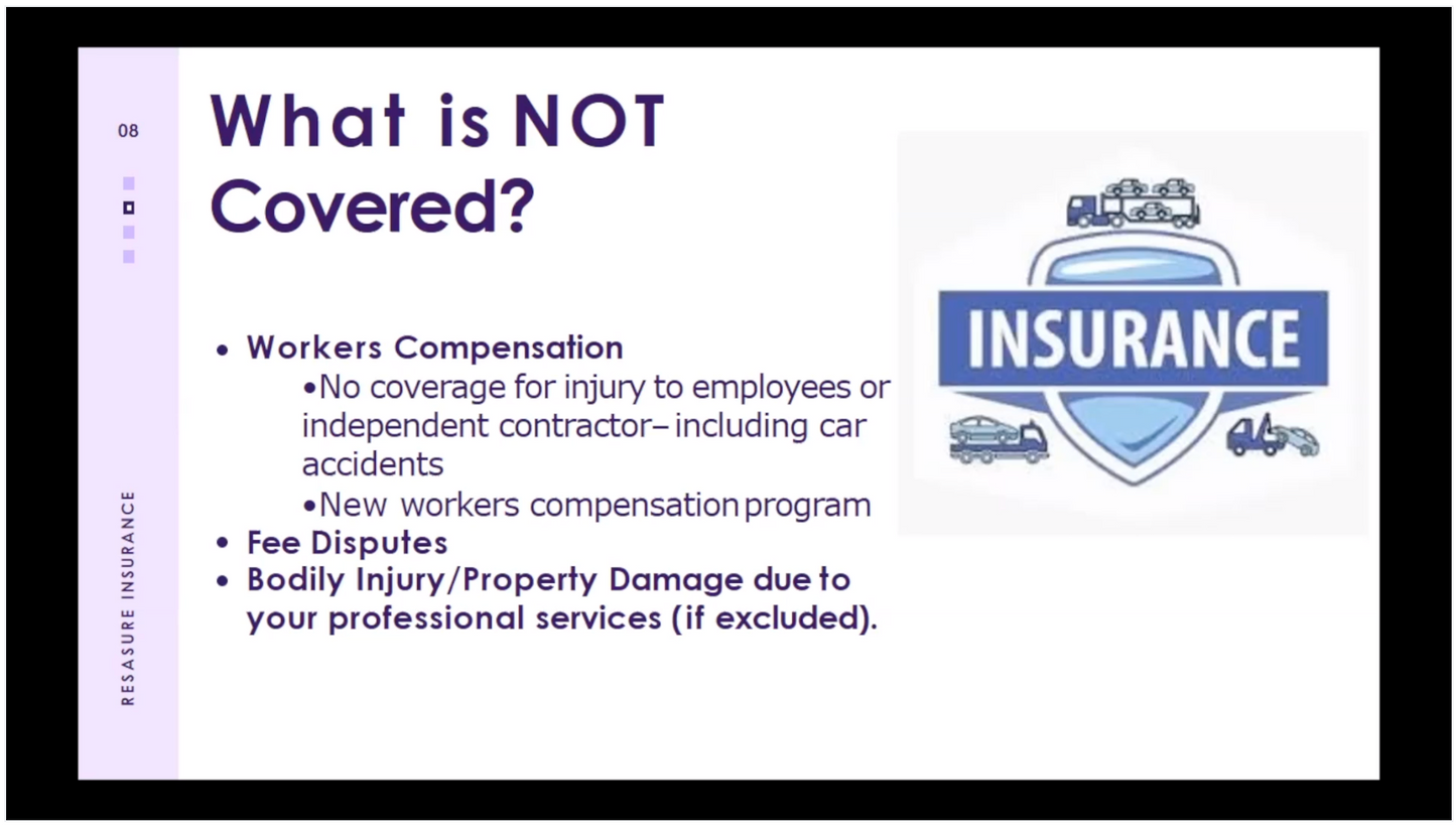 RESACON 2022: Insurance and Risk Management What You Need To Know - Victor D'Angelo