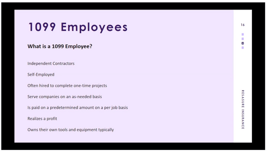 RESACON 2022: The Pitfalls of Using Independent 1099 Contractors in Your Workforce - Victor D'Angelo & Joe Denneler