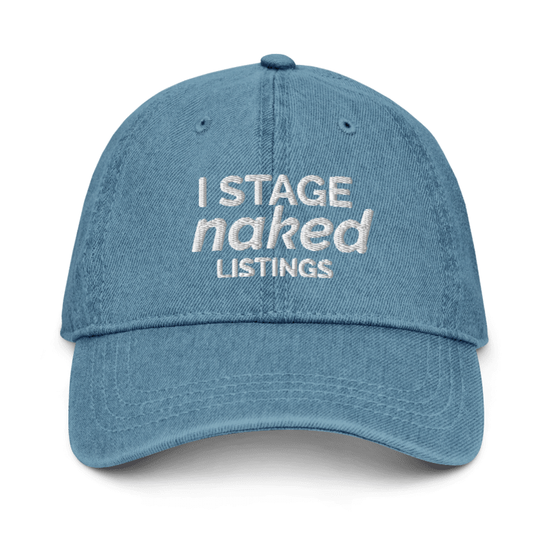 I Stage Naked Listings Denim Hat | 2 Colors Available