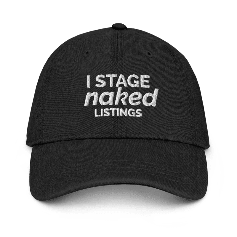 I Stage Naked Listings Denim Hat | 2 Colors Available