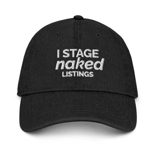 I Stage Naked Listings Denim Hat | 2 Colors Available