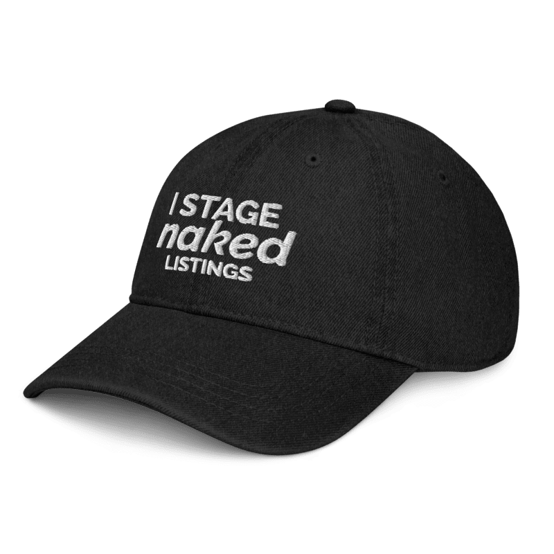I Stage Naked Listings Denim Hat | 2 Colors Available