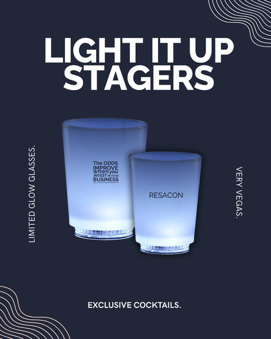 RESACON Glow Glass - Exclusive Drink Included