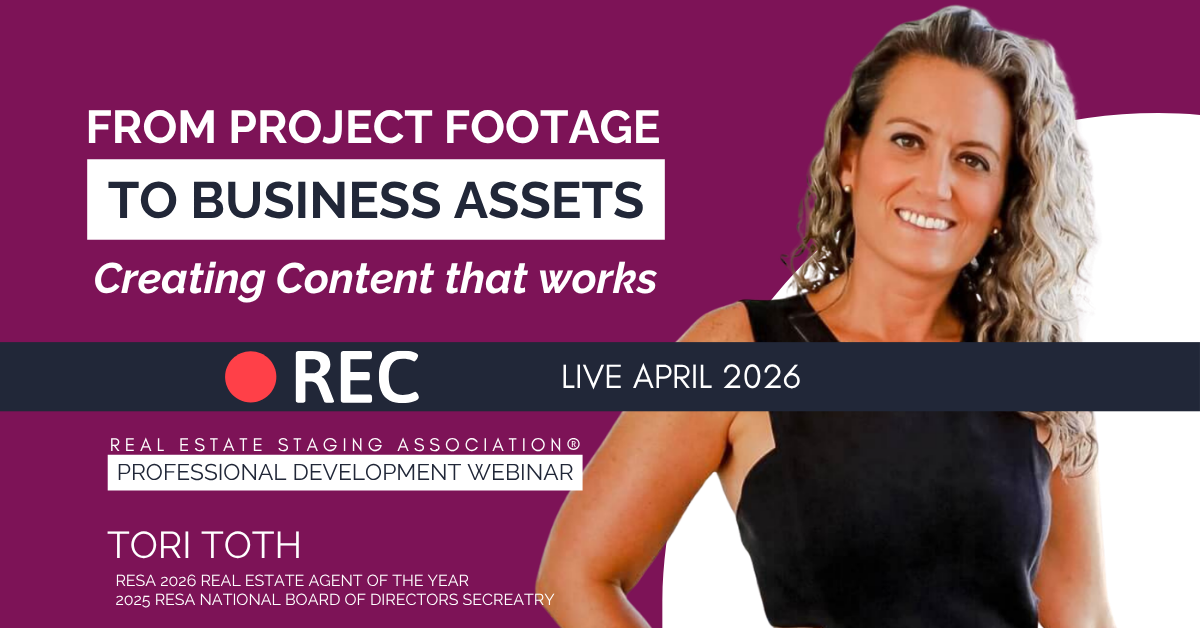 From Project Footage to Business Assets led by Tori Toth: RESA Education