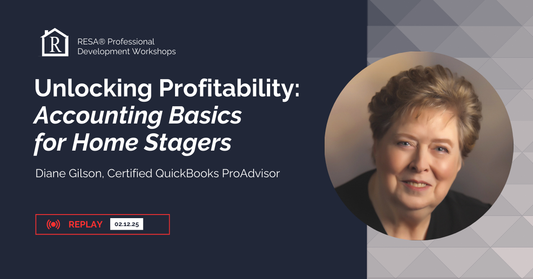 Unlocking Profitability: Accounting Basics for Home Stagers - Diane Gilson