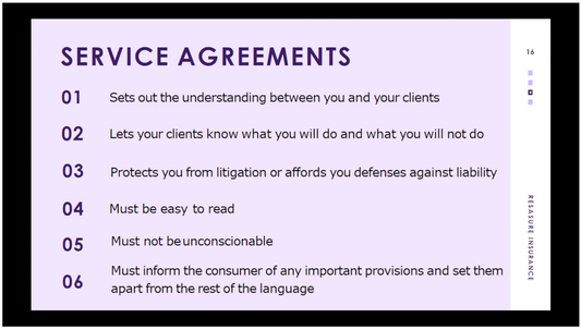 RESACON 2022: Service Contracts and Subcontractor Agreements - Joe Denneler