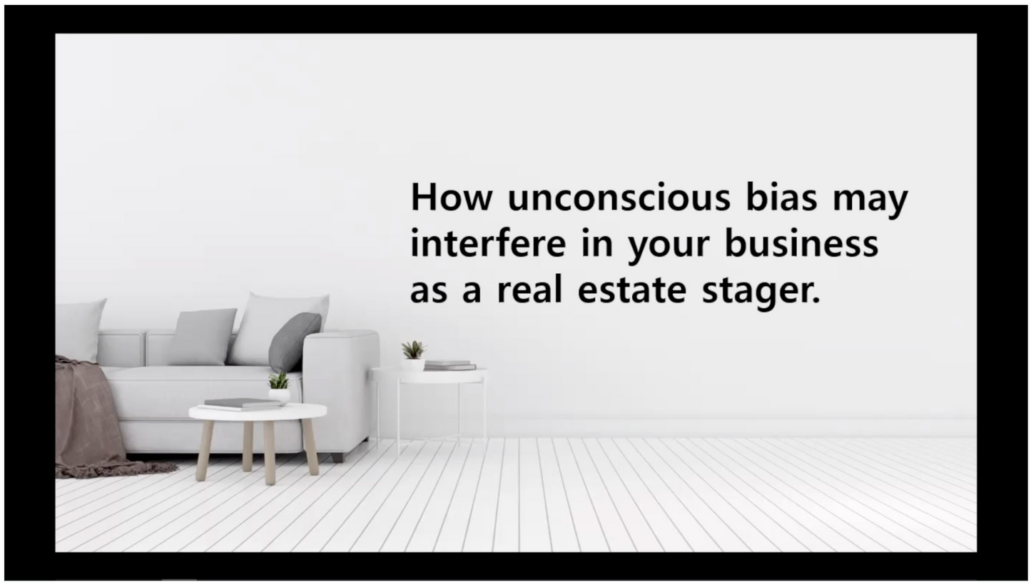 RESACON 2022: Unconscious Bias: Don’t Let it Steal Your Earning Potential - Luaskya Nonon