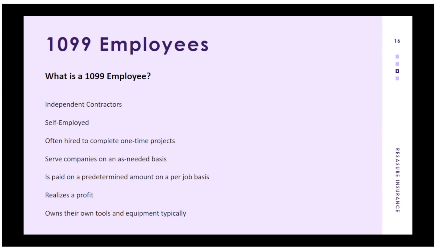 RESACON 2022: The Pitfalls of Using Independent 1099 Contractors in Your Workforce - Victor D'Angelo & Joe Denneler